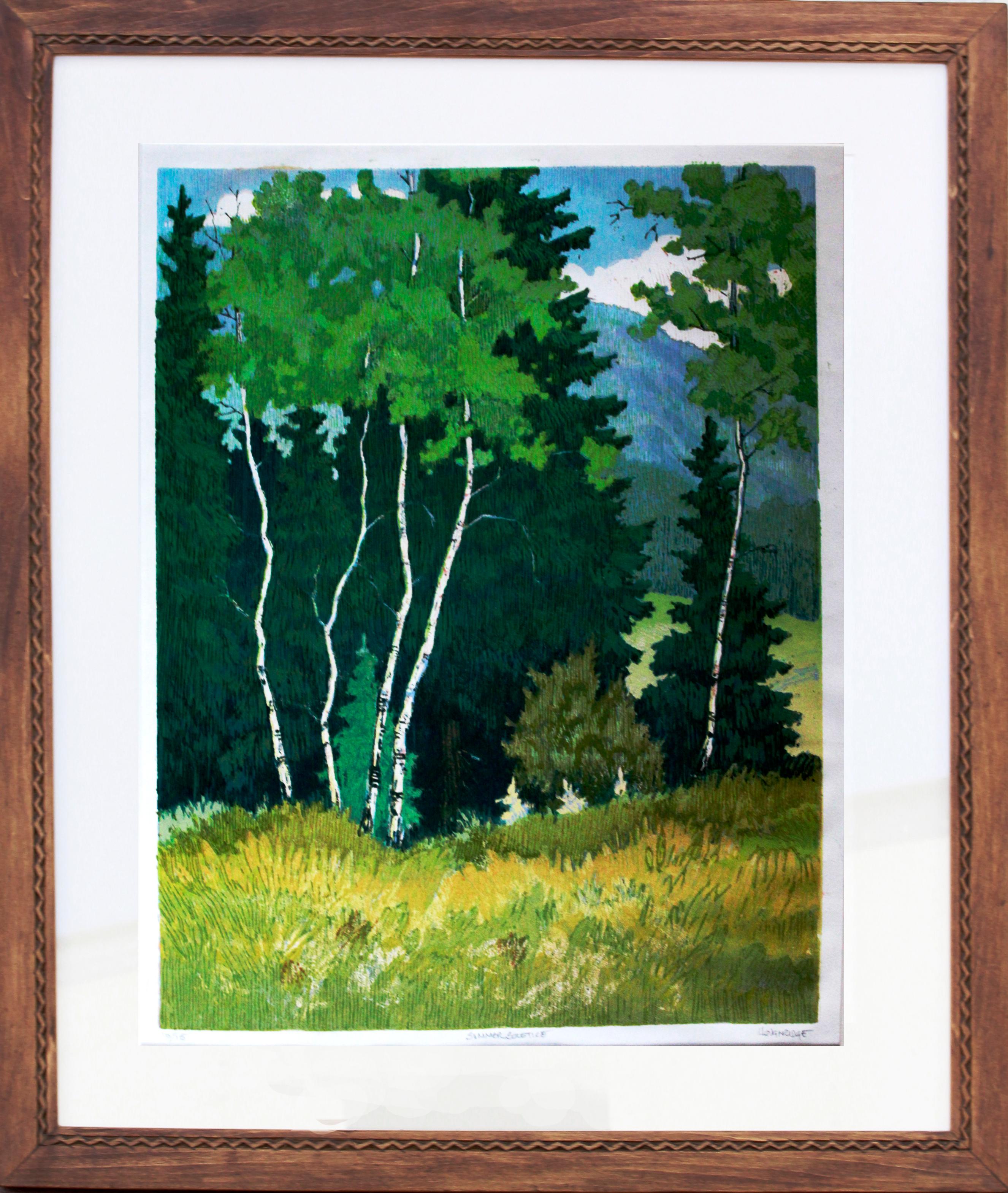 Summer Solstice - Print by Leon Loughridge