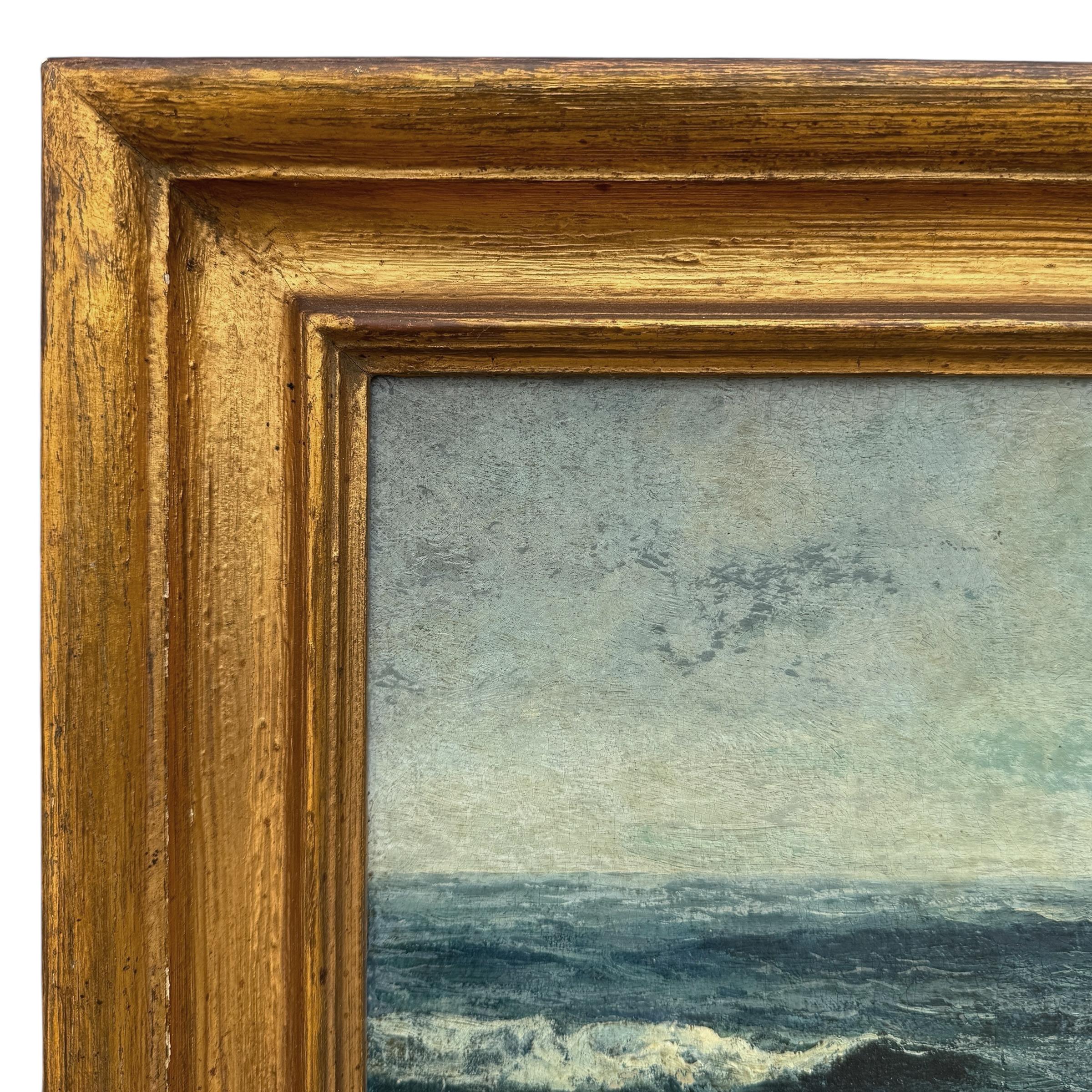 Pittura Leon Lundmark Seascape Oil Painting in vendita