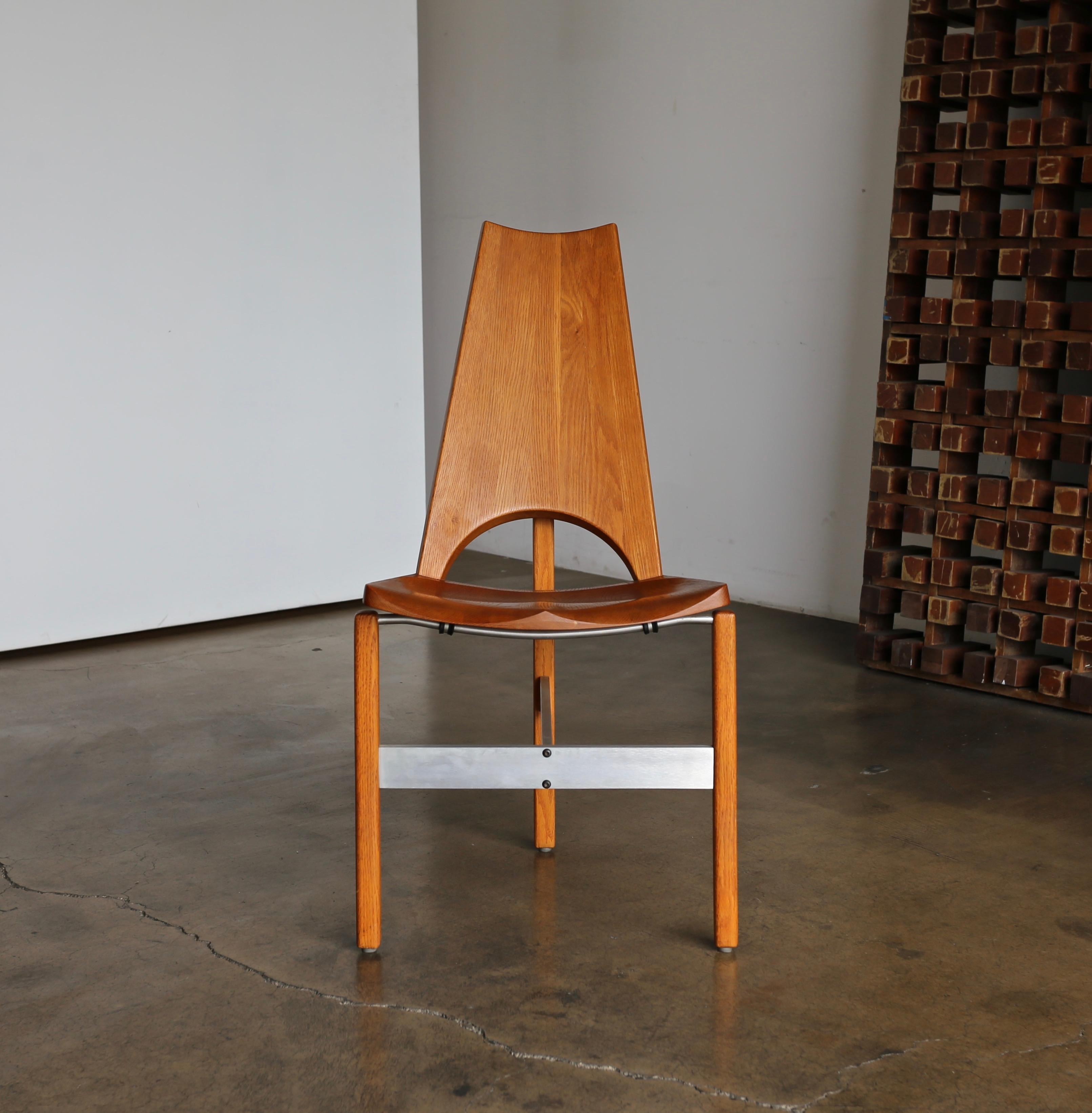American Leon Meyer Studio Occasional Chair, circa 1977