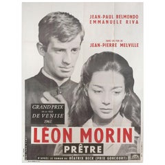 Leon Morin, Priest 1961 French Grande Film Poster
