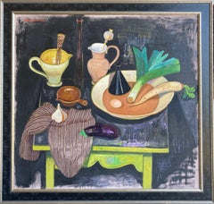 Leon Morrocco, schottisches modernistisches Stillleben