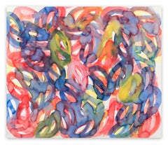 Jiggle 2 (Abstraktes Gemälde)