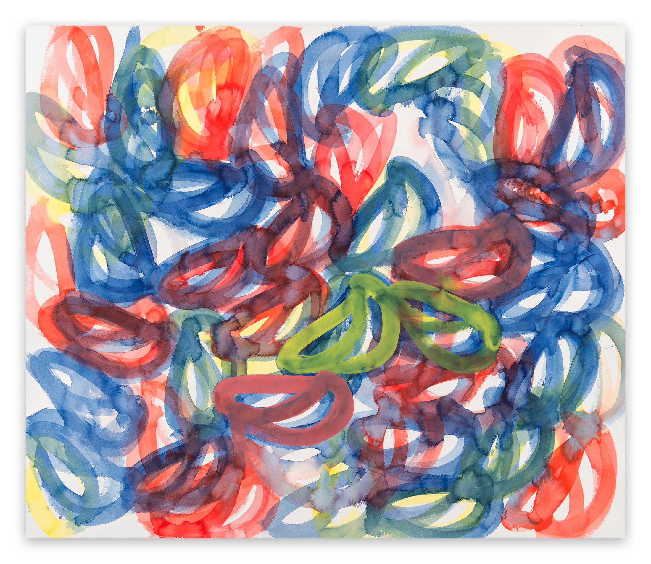 Leon Phillips Abstract Painting - Jiggle 9 (Abstract painting)