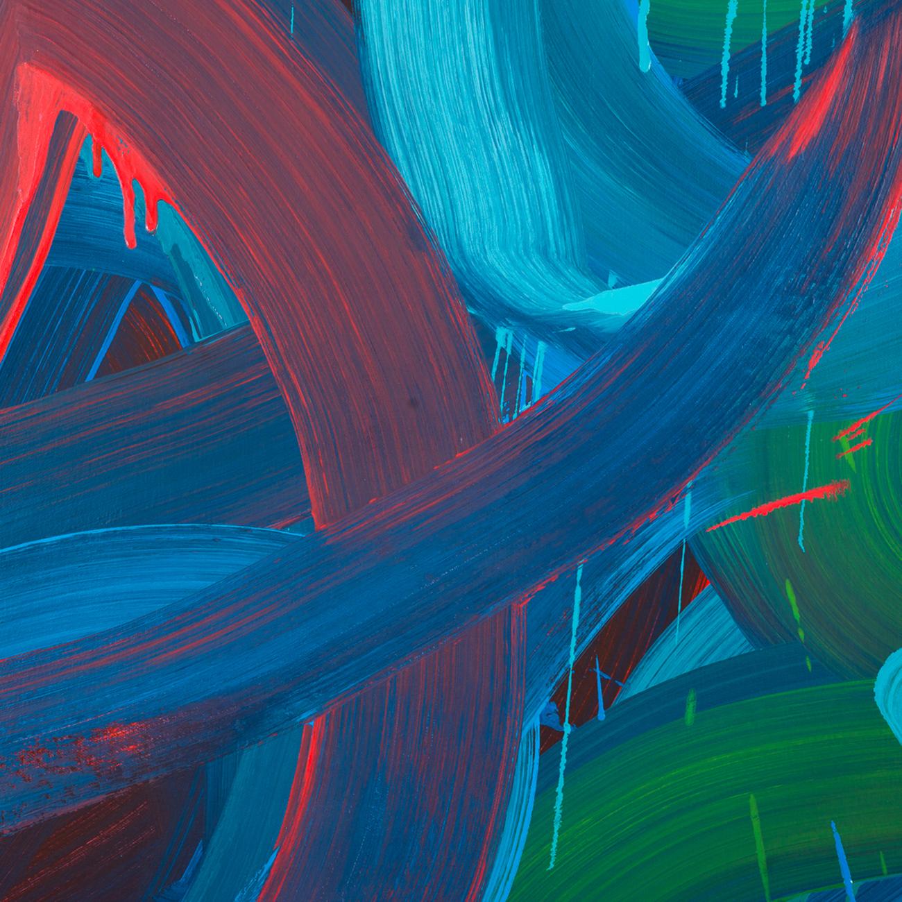 Swirl No.4 (Abstrakte Malerei) im Angebot 3