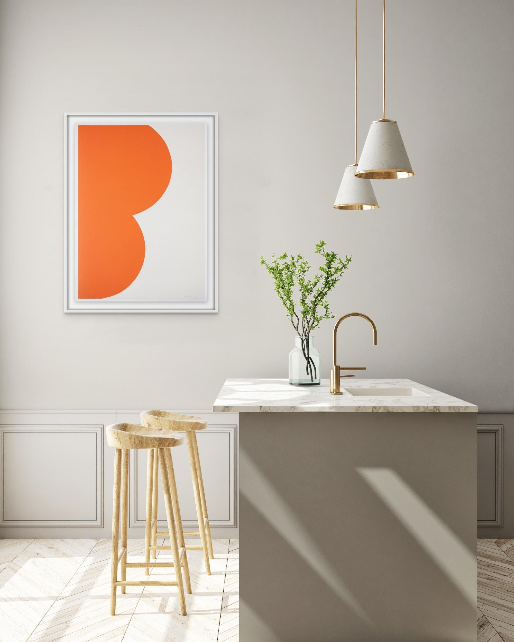Color Forms (B) - Print by Leon Polk Smith