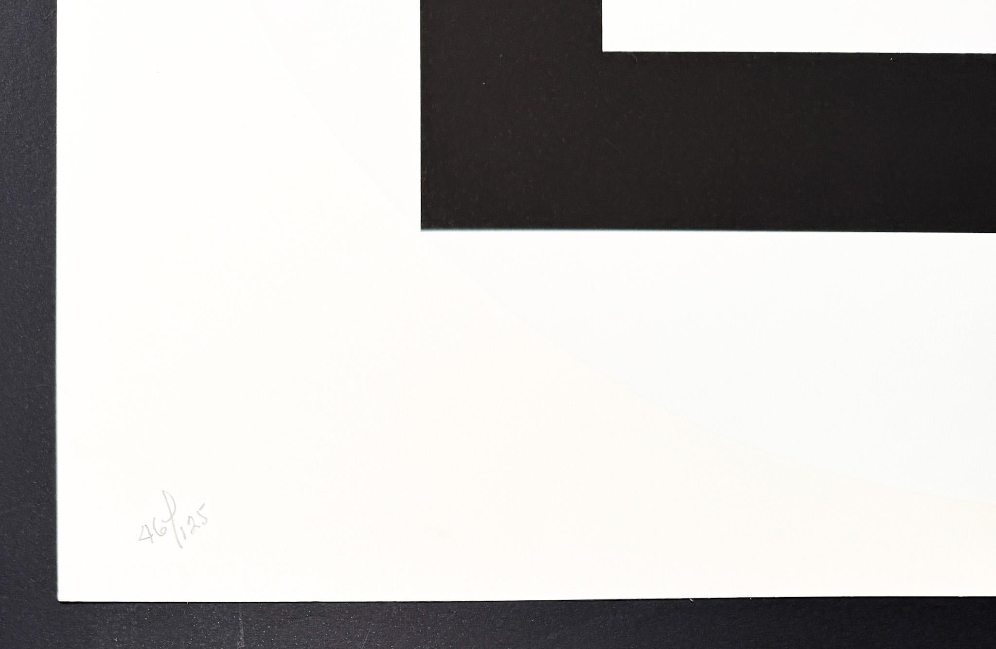 Leon Polk Smith (1906–1996) - Serigraphy on Fabriano paper - 1983 For Sale 4