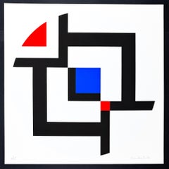 Leon Polk Smith (1906-1996) - Serigrafía sobre papel Fabriano - 1983