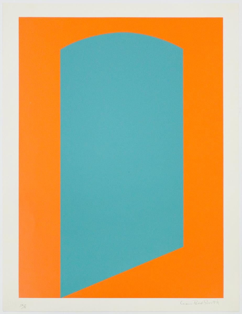 Leon Polk Smith Abstract Print - Untitled, from the portfolio formen der farbe