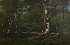 Un Sois-Bois, Barbizon forest scene