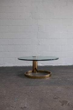 Leon Rosen Cantilevered Coffee Table for Pace, 1970s