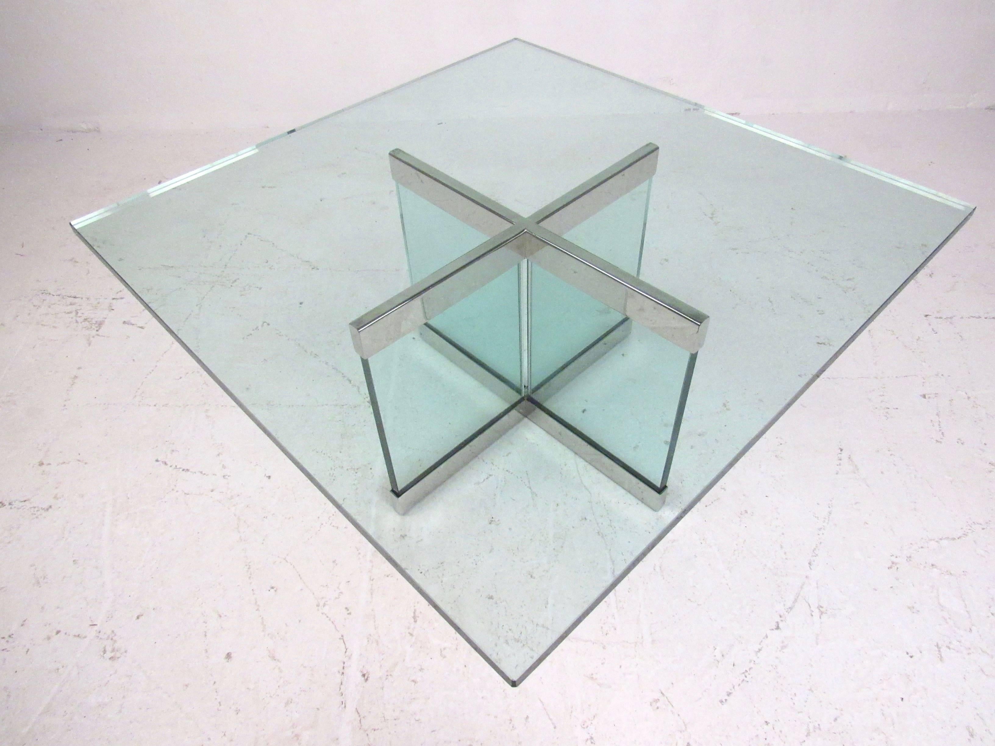Late 20th Century Mid-Century Leon Rosen Coffee Table for Pace