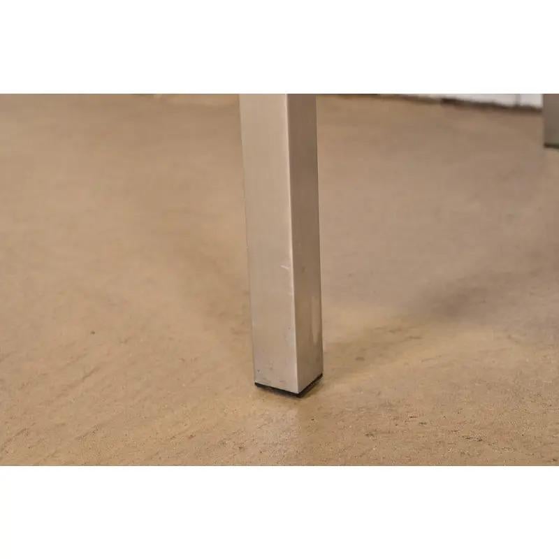 Leon Rosen per Pace Collection - Sedie da pranzo cromate moderne di metà secolo, coppia in vendita 3