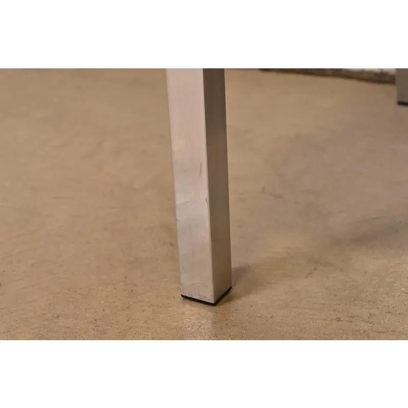 Leon Rosen per Pace Collection - Sedie da pranzo cromate moderne di metà secolo, coppia in vendita 1