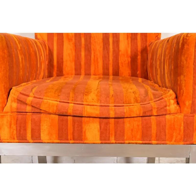 Leon Rosen für Pace Collection Moderne Esszimmerstühle aus der Mitte des Jahrhunderts, Vierer-Set im Angebot 2