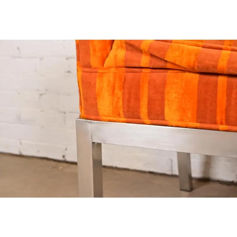 Leon Rosen for Pace Collectional Chaises de salle à manger modernes du milieu du siècle, ensemble de six chaises en vente 3