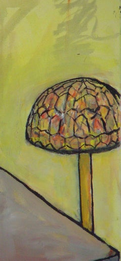 Pensieri notturni, Pittura, Olio su tela