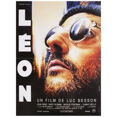 "Leon: The Professional" 1994 French Petite Film Poster