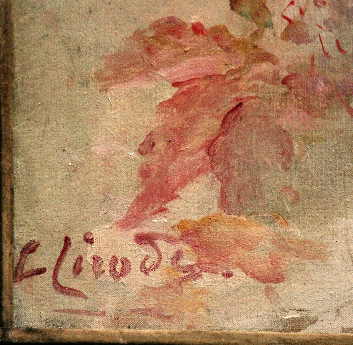 Huile sur toile Art nouveau de Leon Tirode (1873-1956) en vente 3