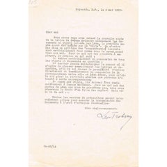 Vintage Leon Trotsky Autographed Letter