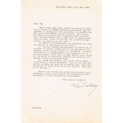 Leon Trotsky Autographed Letter