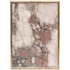 Léon Zack, Abstract Oil on Canvas, 1958