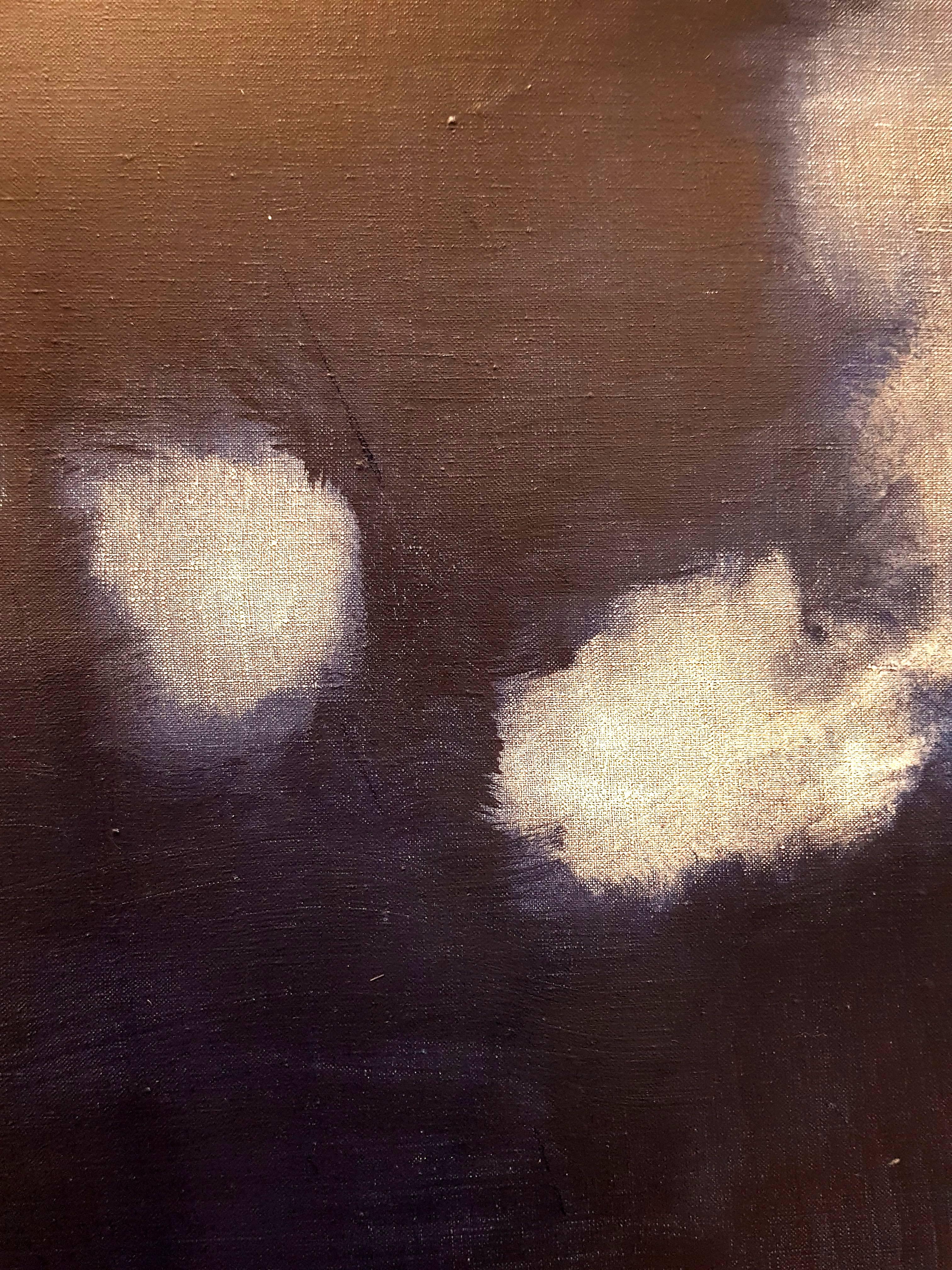 Léon Zack - Composizione astratta lirica - Olio su tela firmato in vendita 3