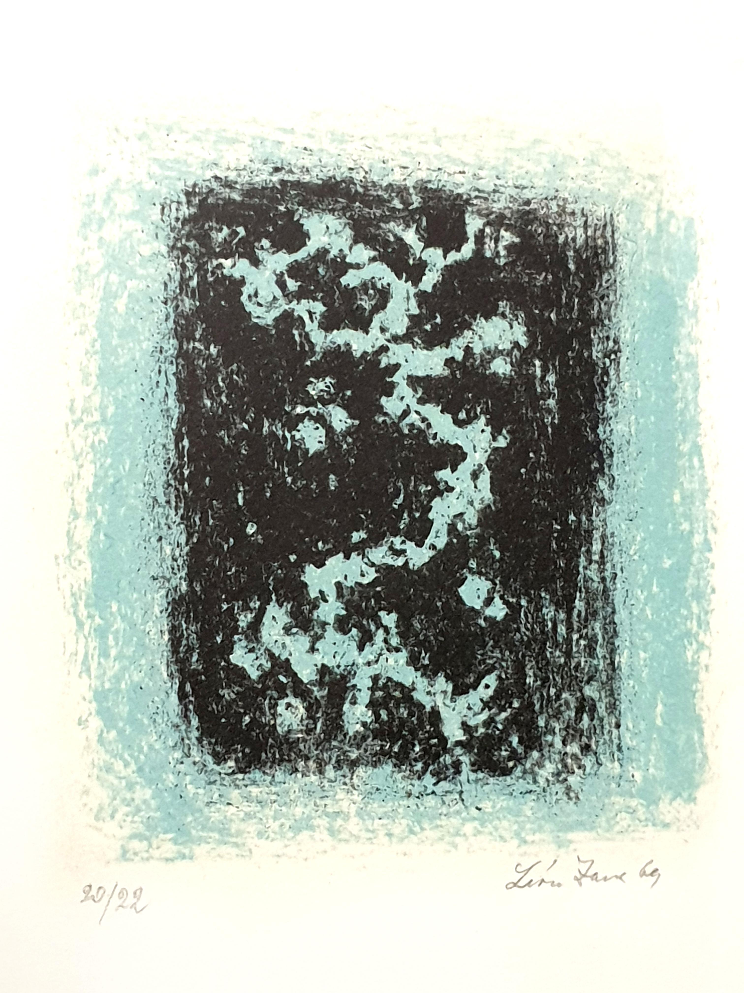 Léon Zack - Schnee - Original Handsignierte Lithographie
1969
Mit Bleistift handsigniert und nummeriert
Auflage von 22
32.5 x 25 cm

Léon Zack (1892-1980)
Léon Zack war ein russischer Emigrant, der zu einem der führenden Vertreter der Abstraction