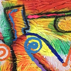 Blues and Jazz, Painting, Acrylic on Canvas