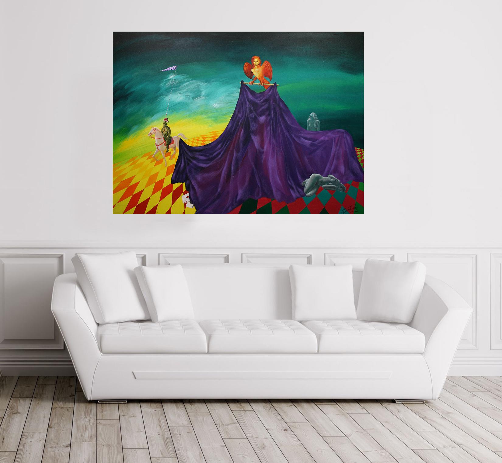 Dream #248, Painting, Acrylic on Canvas For Sale 1