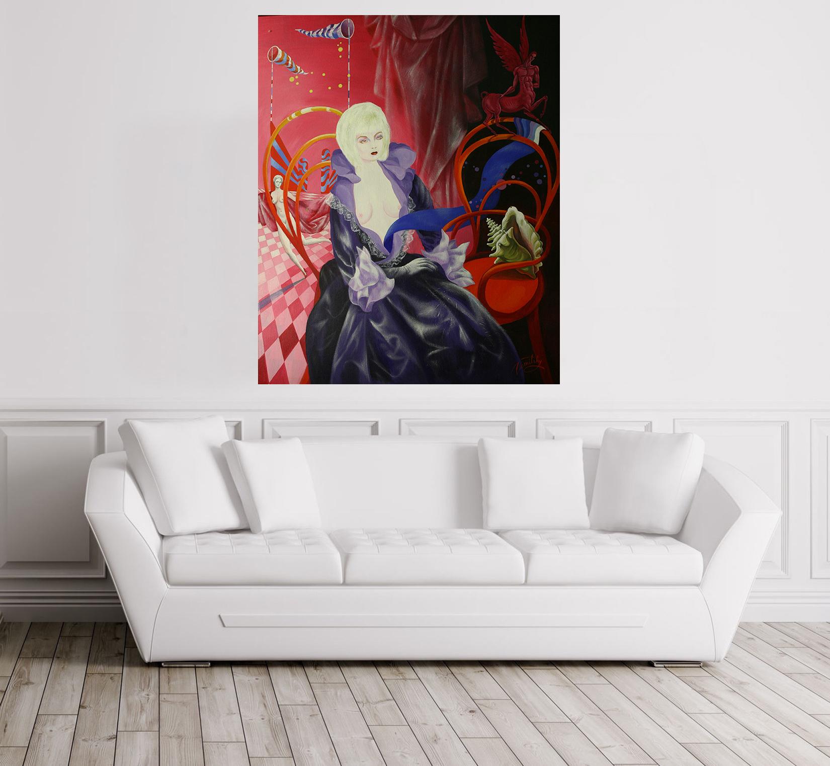 Dream #770, Painting, Acrylic on Canvas For Sale 1