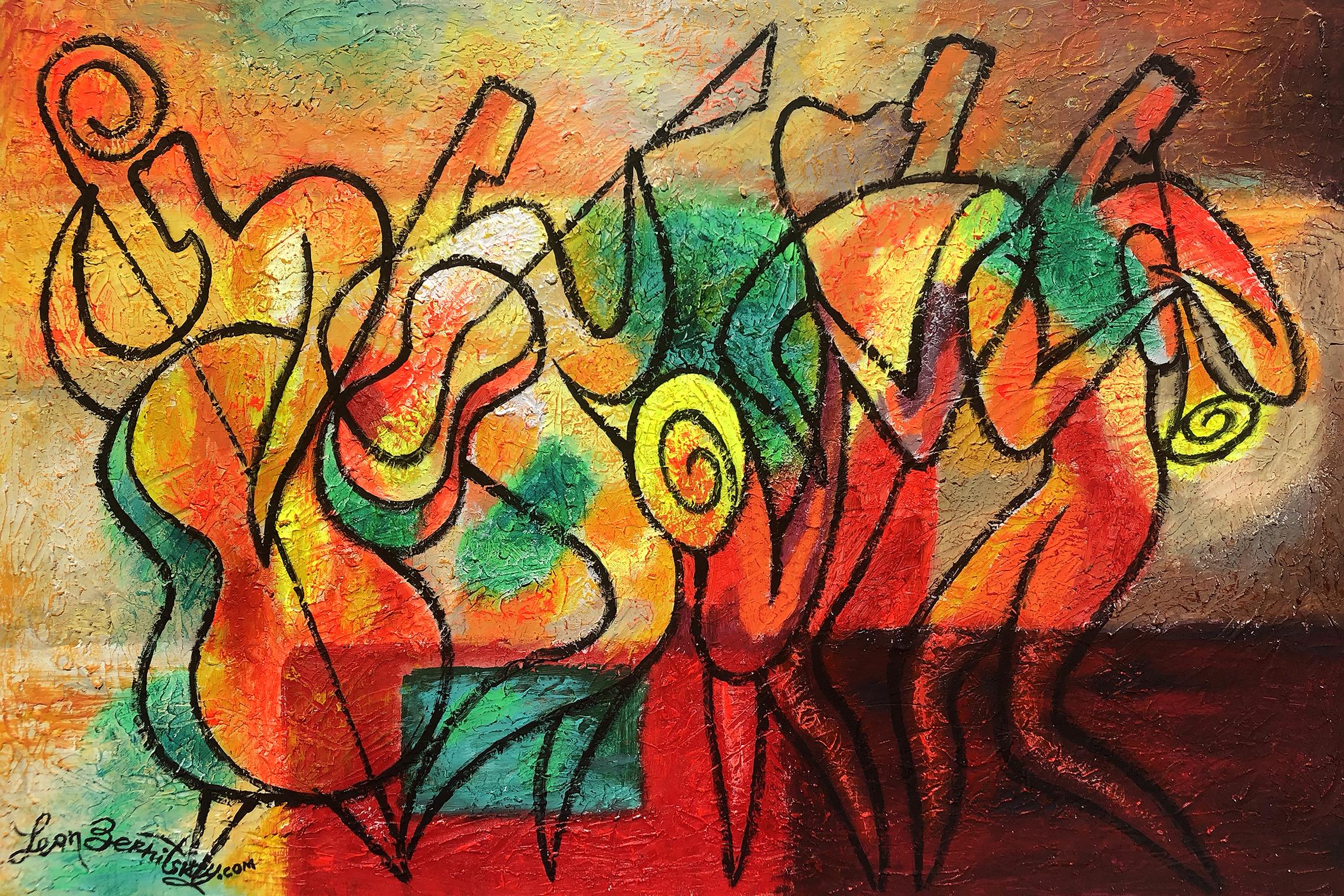 I have always been very impressed by jazz music, it makes me feel good.   Jazz is a kind of music in which improvisation is typically an important part. In most jazz performances, players play solos which they make up on the spot, which requires