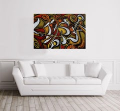 Dolci suoni del jazz, Pittura, Acrilico su tela