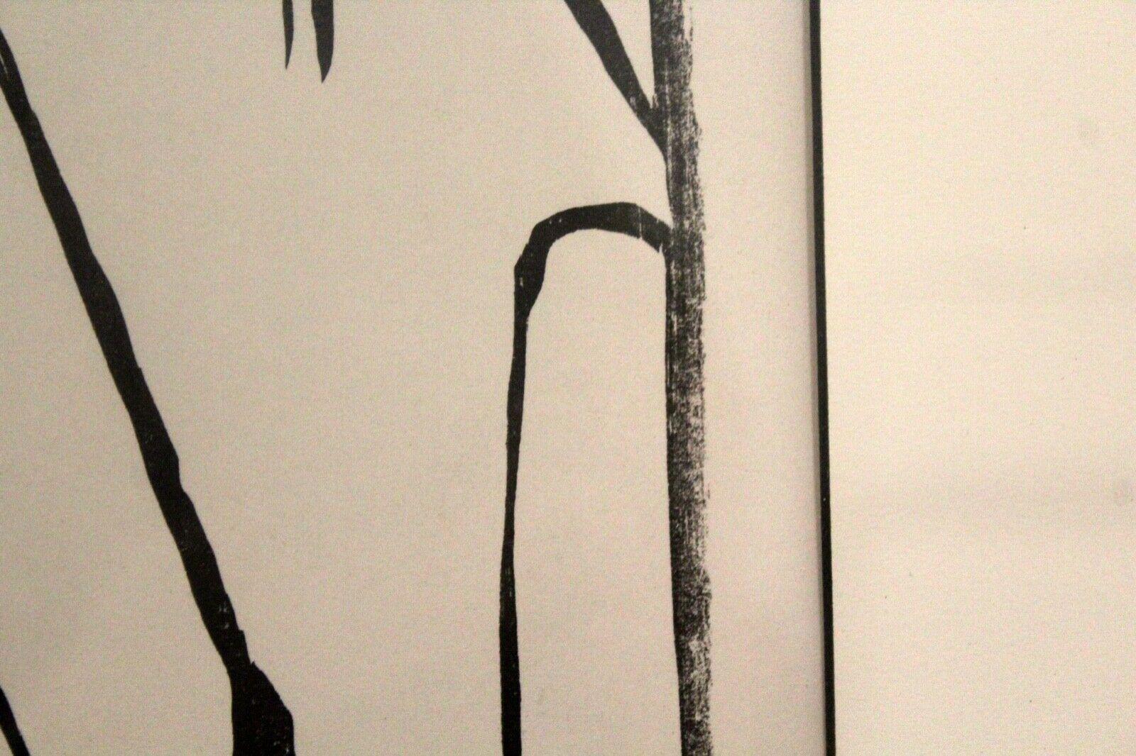 Leonard Baskin De Gheyn gravure sur bois moderne signée 4/50 encadrée 1970 en vente 1