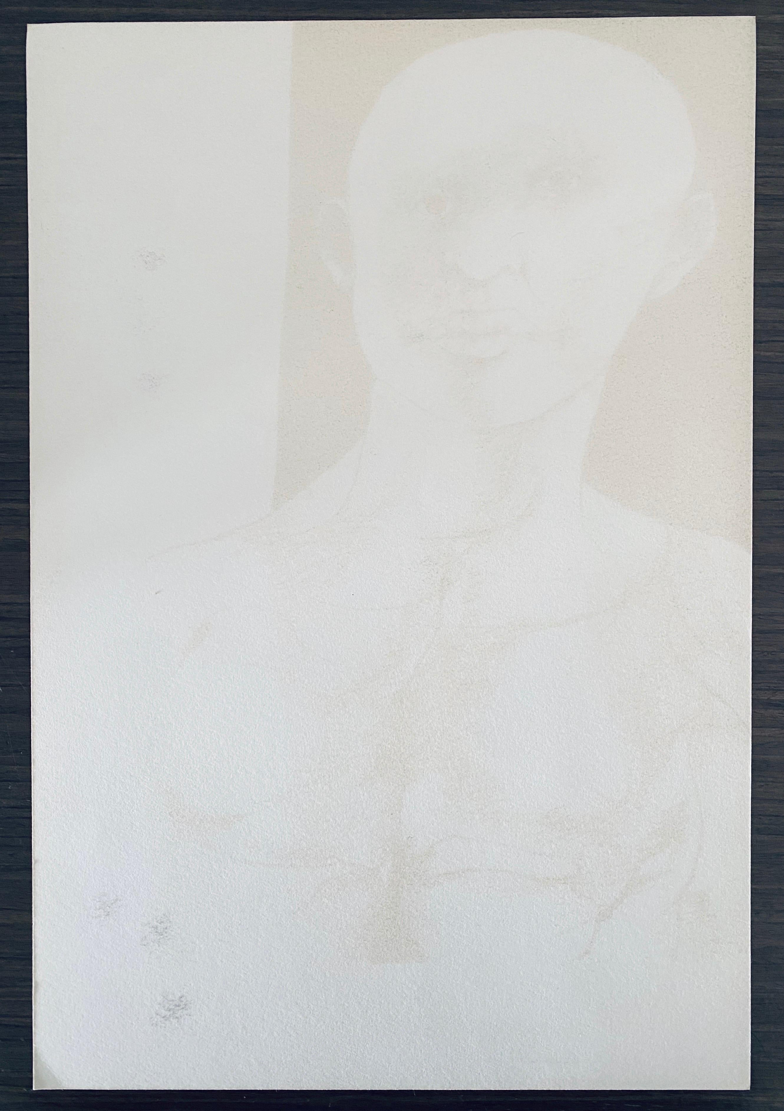 Leonard Baskin Placa Ilustración Firmada Impresión Litografía Modernista Americana en venta 5