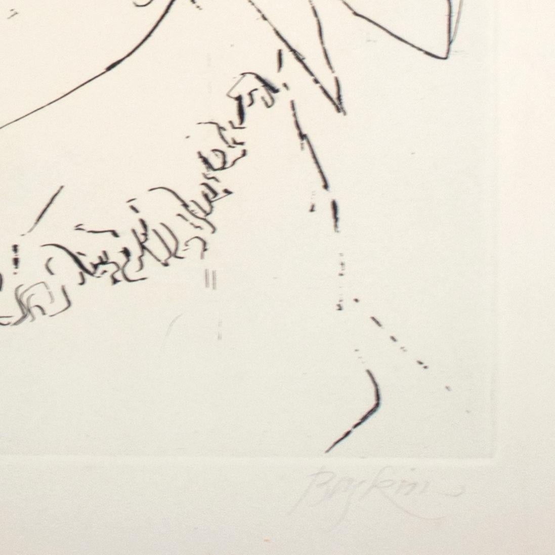 Original-Radierung „Peter Breughel“ mit Bleistift, signiert im Angebot 5