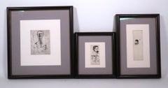 Three framed etchings, trial proofs INVENTORY CLEARANCE SALE