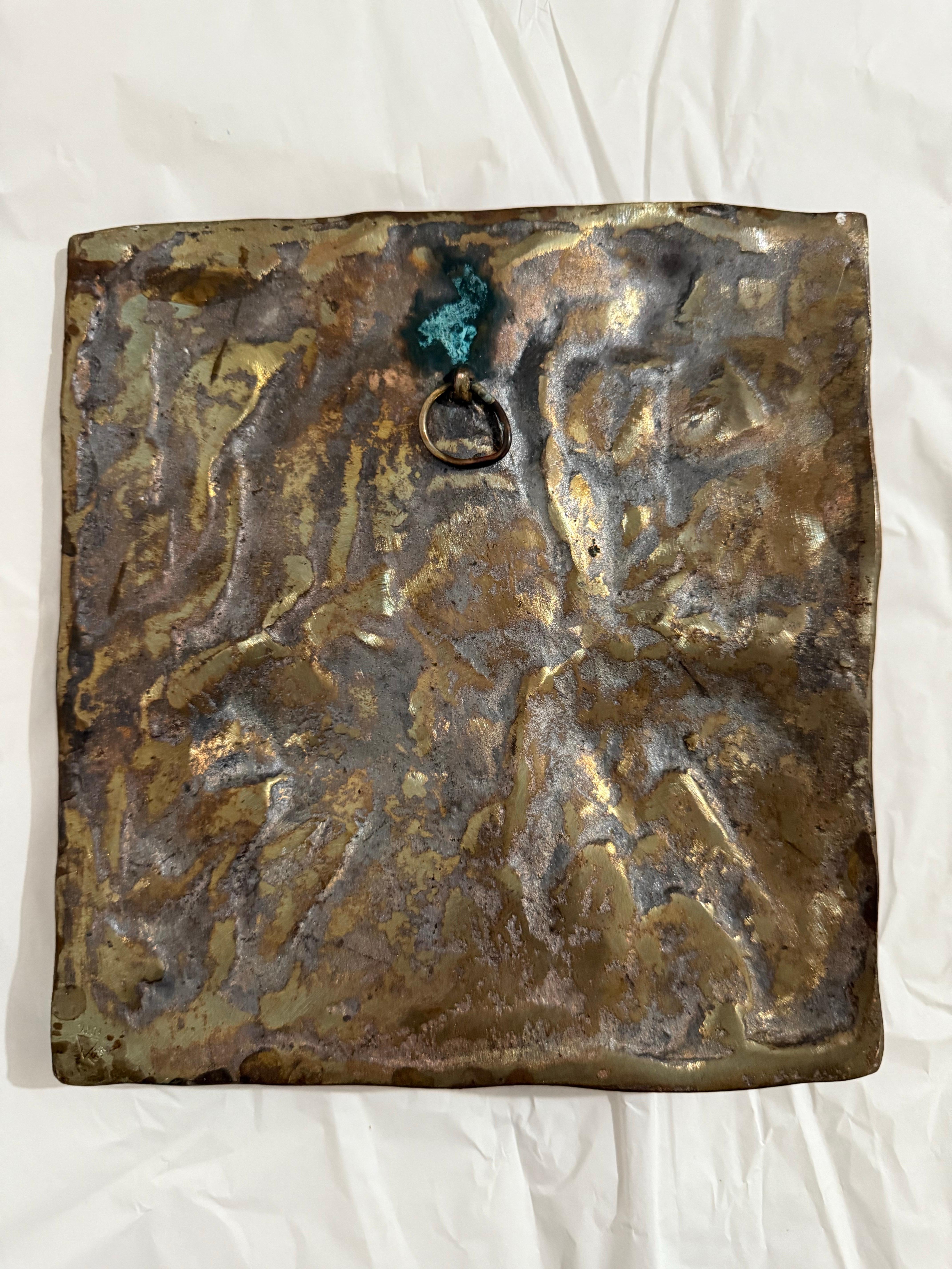 Bronze Sculpture Wall Relief Judaica Jewish Matriarchs Modernist Leonard Baskin For Sale 9