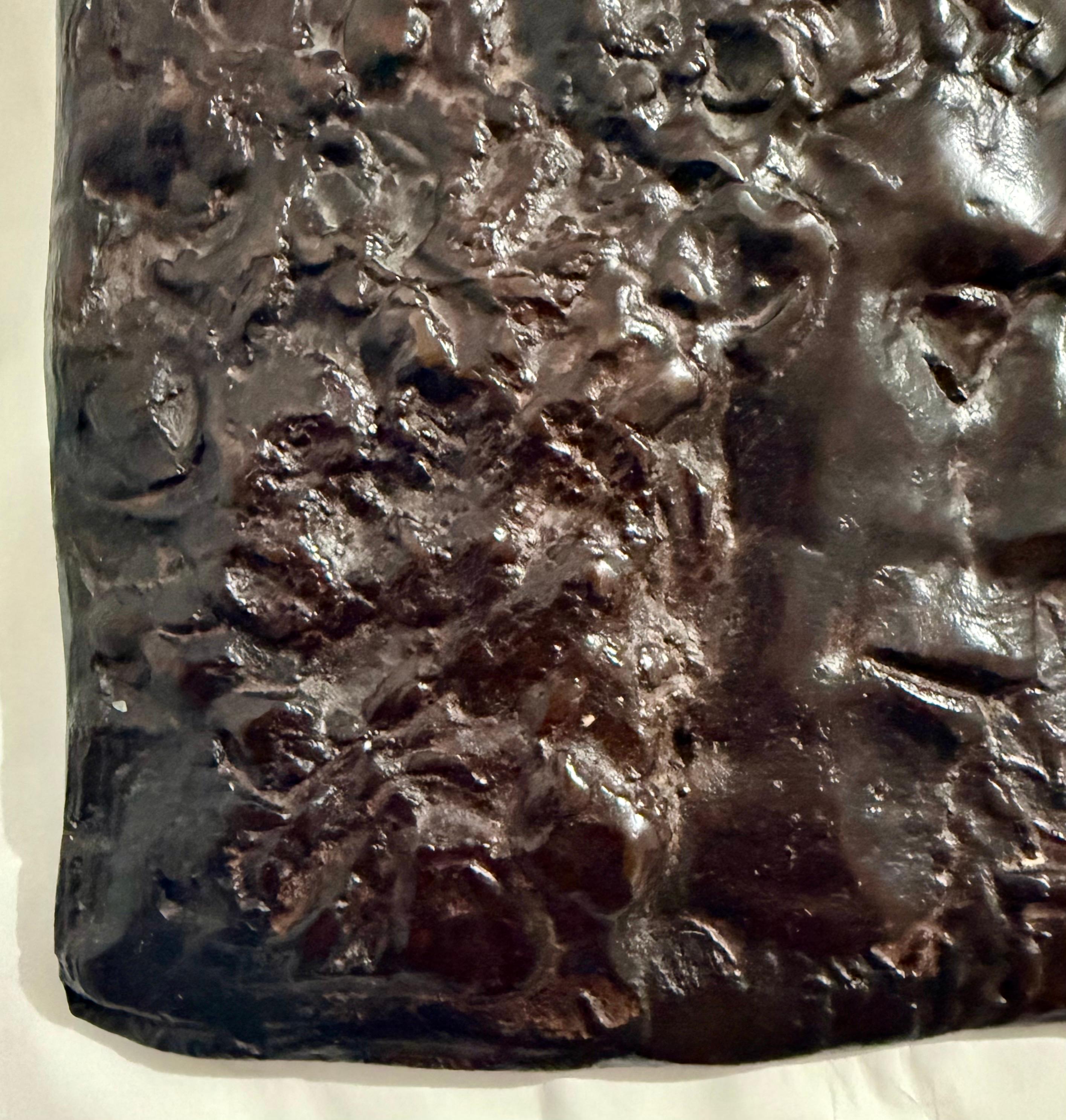Bronze Sculpture Wall Relief Judaica Jewish Matriarchs Modernist Leonard Baskin For Sale 13