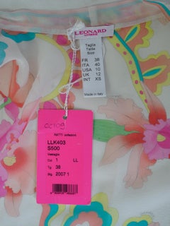 Léonard bathrobe in printed muslin - French collection Ratti 2007