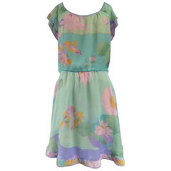 Léonard Chiffon Printed Dress