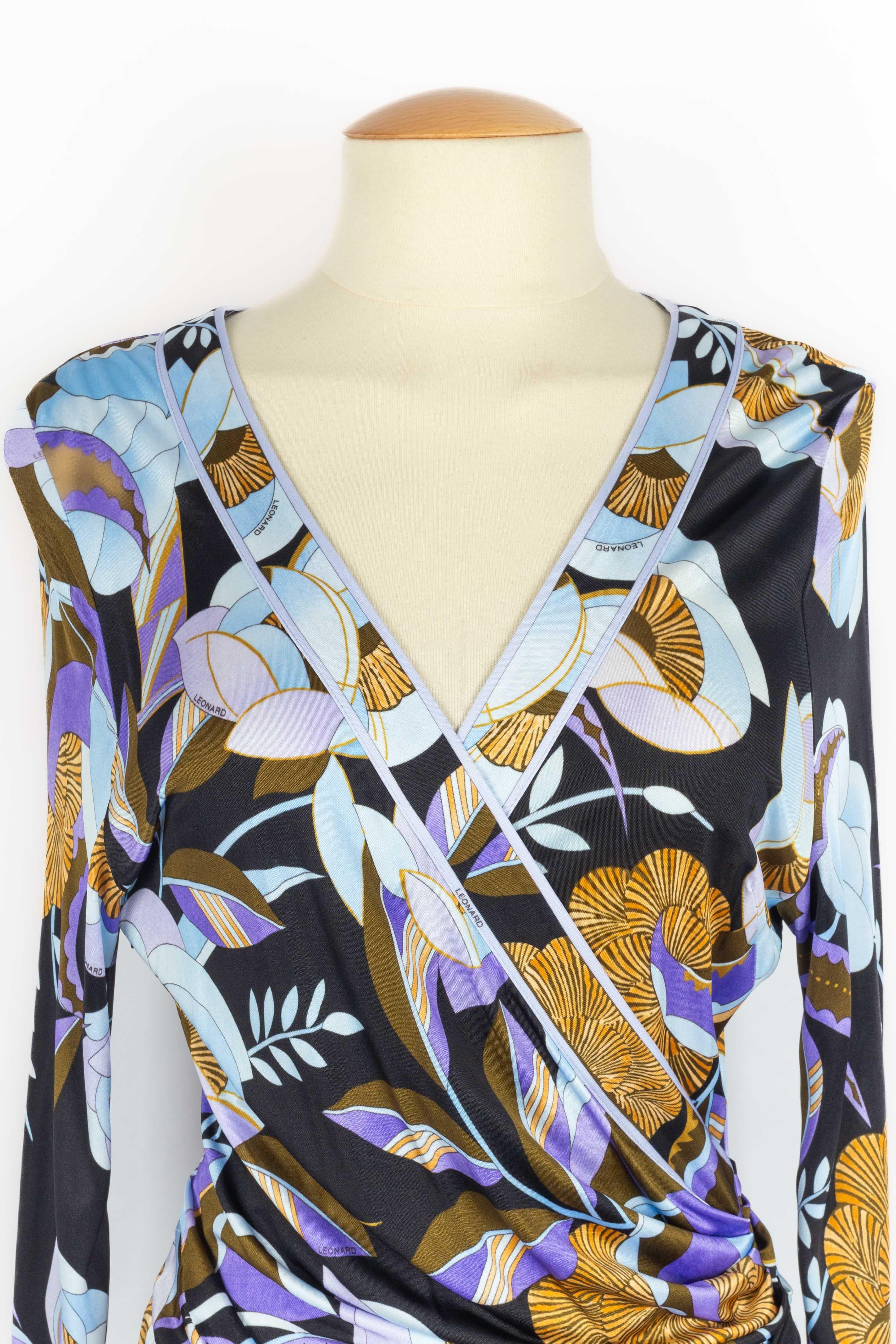 Leonard Kleid Pre-Fall 2019 (Grau) im Angebot