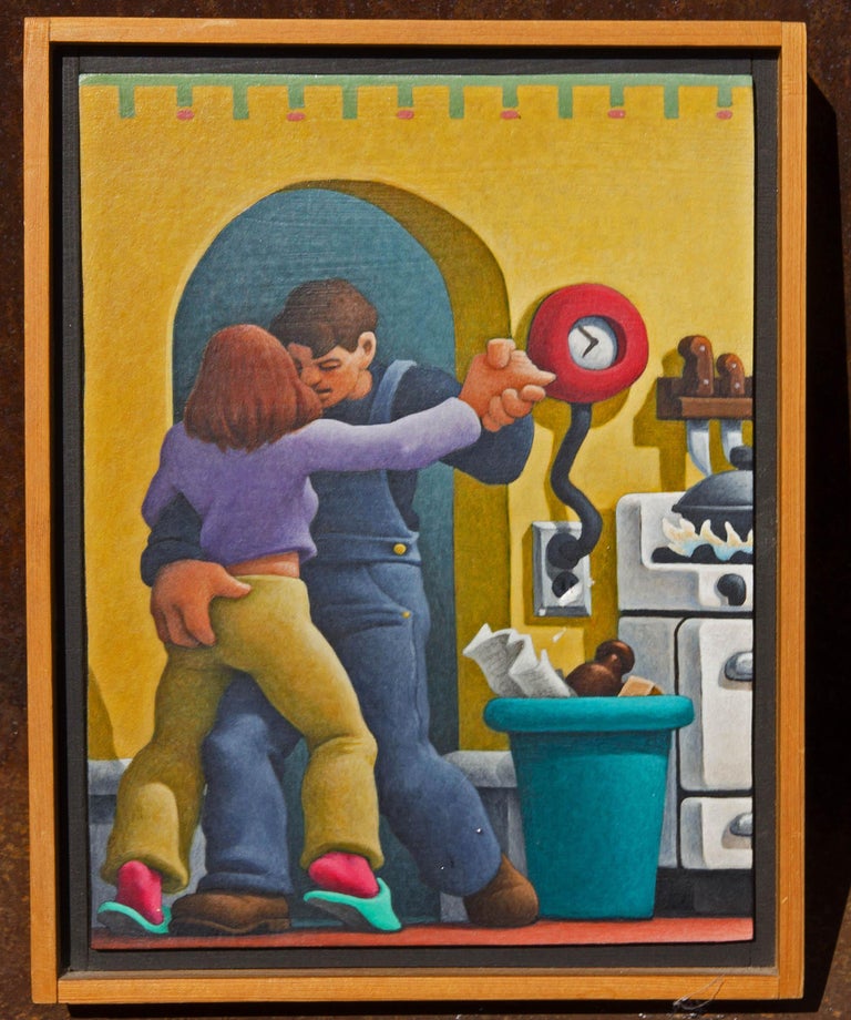 Leonard Dufresne Eve and Adam a Painting by Leonard Dufresne