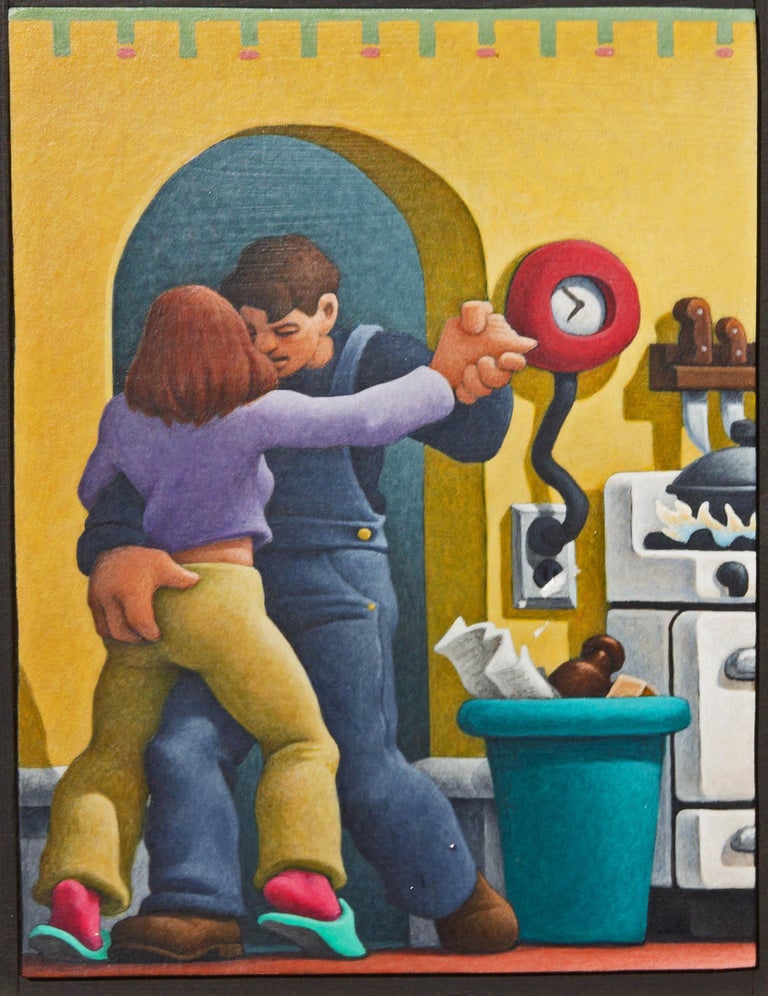 Leonard Dufresne Eve and Adam a Painting by Leonard Dufresne