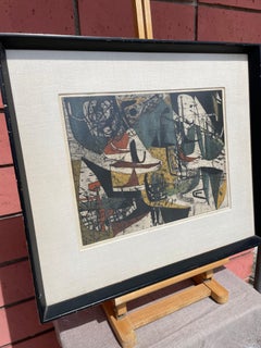 Original Leonard Edmondson Artwork from 1950; Flexible Field