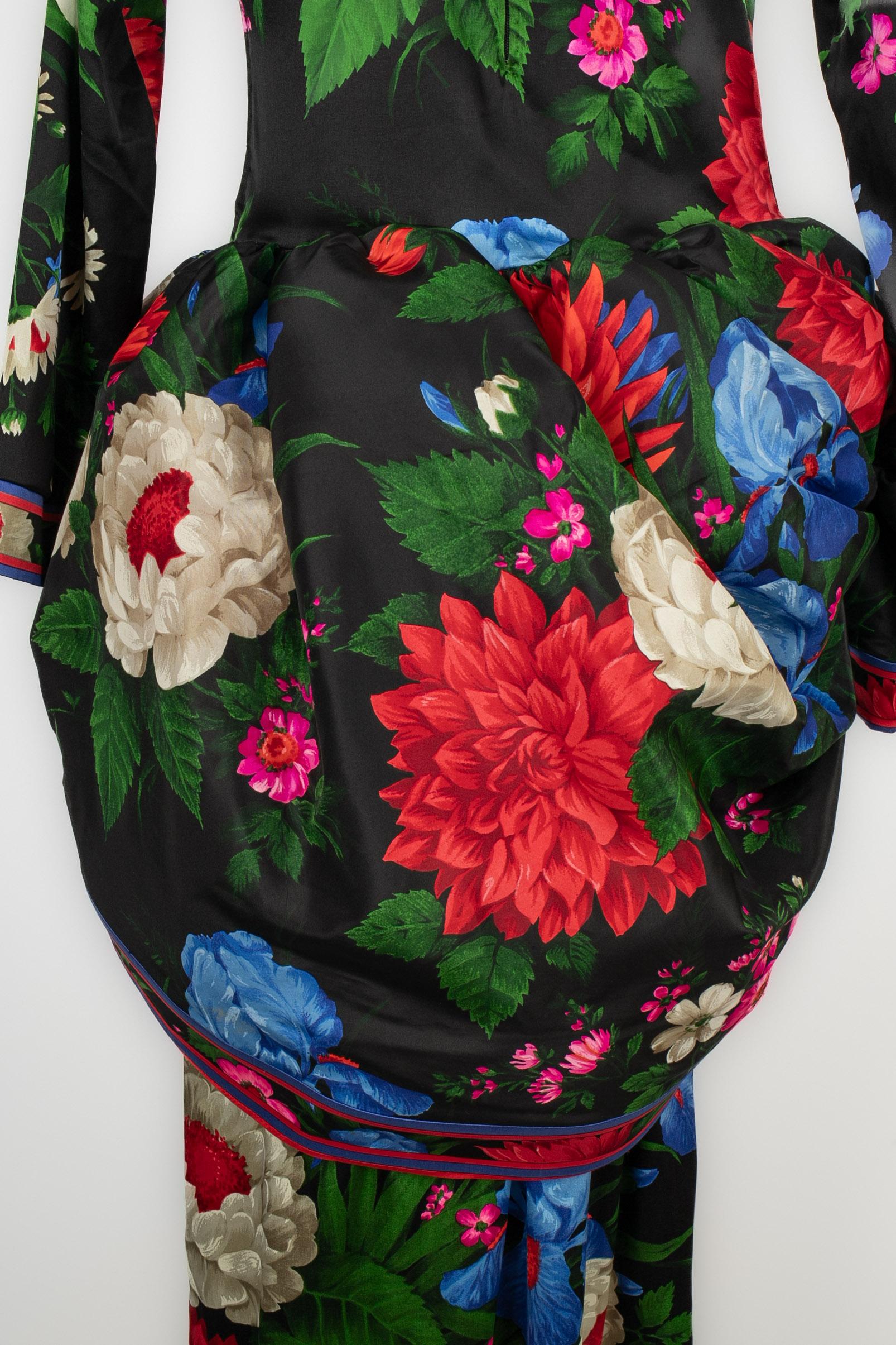 Leonard flower dress For Sale 6