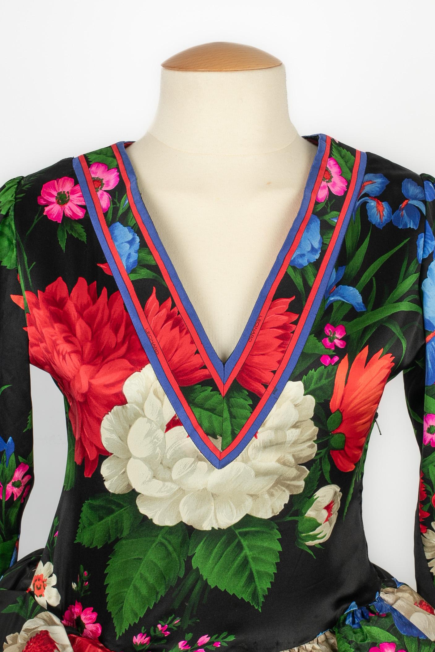 Leonard flower dress For Sale 2