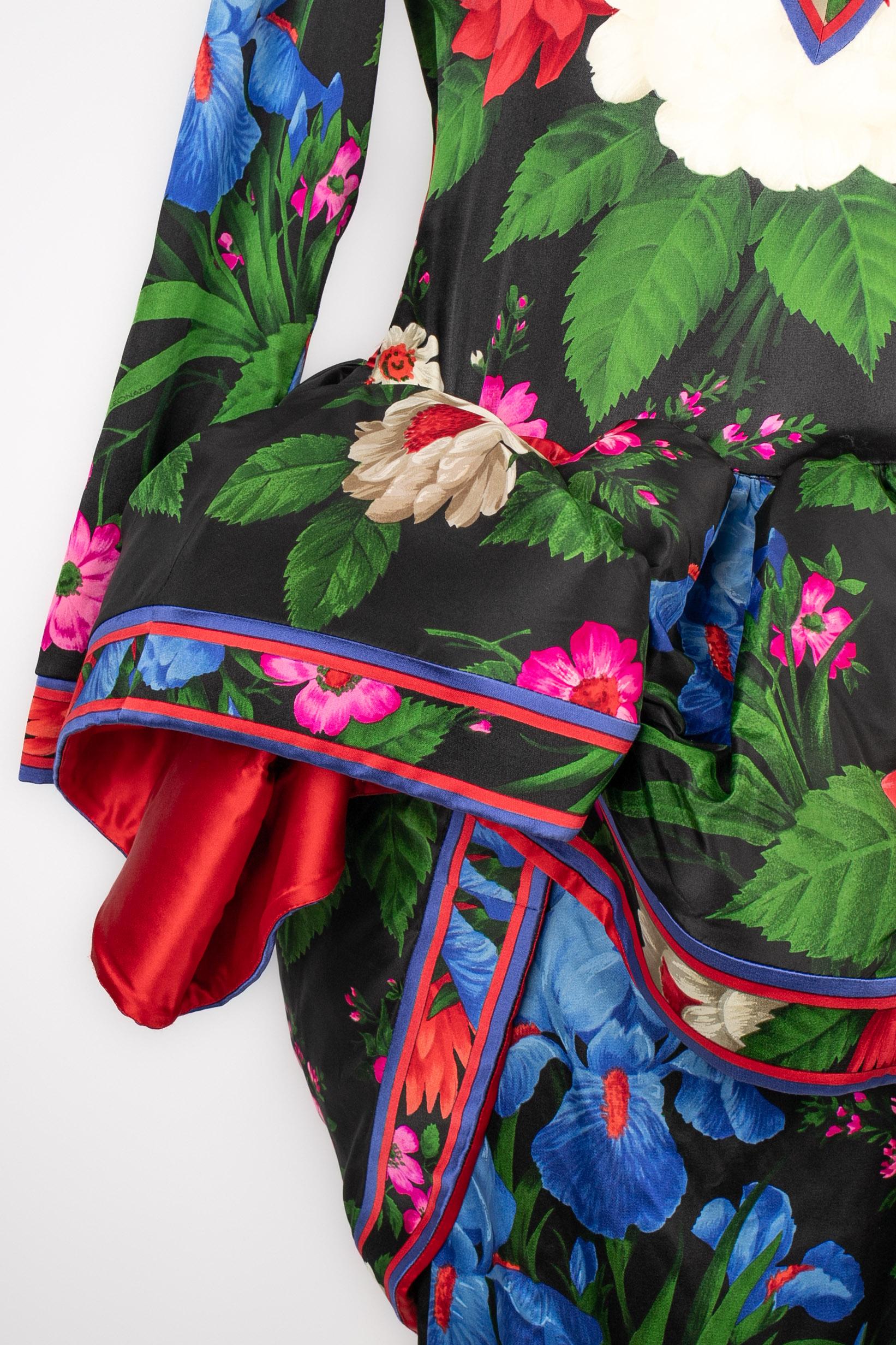 Leonard flower dress For Sale 3