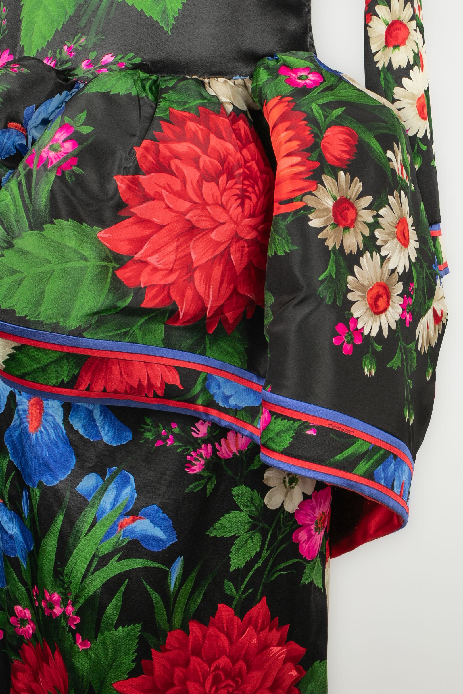 Leonard flower dress For Sale 4