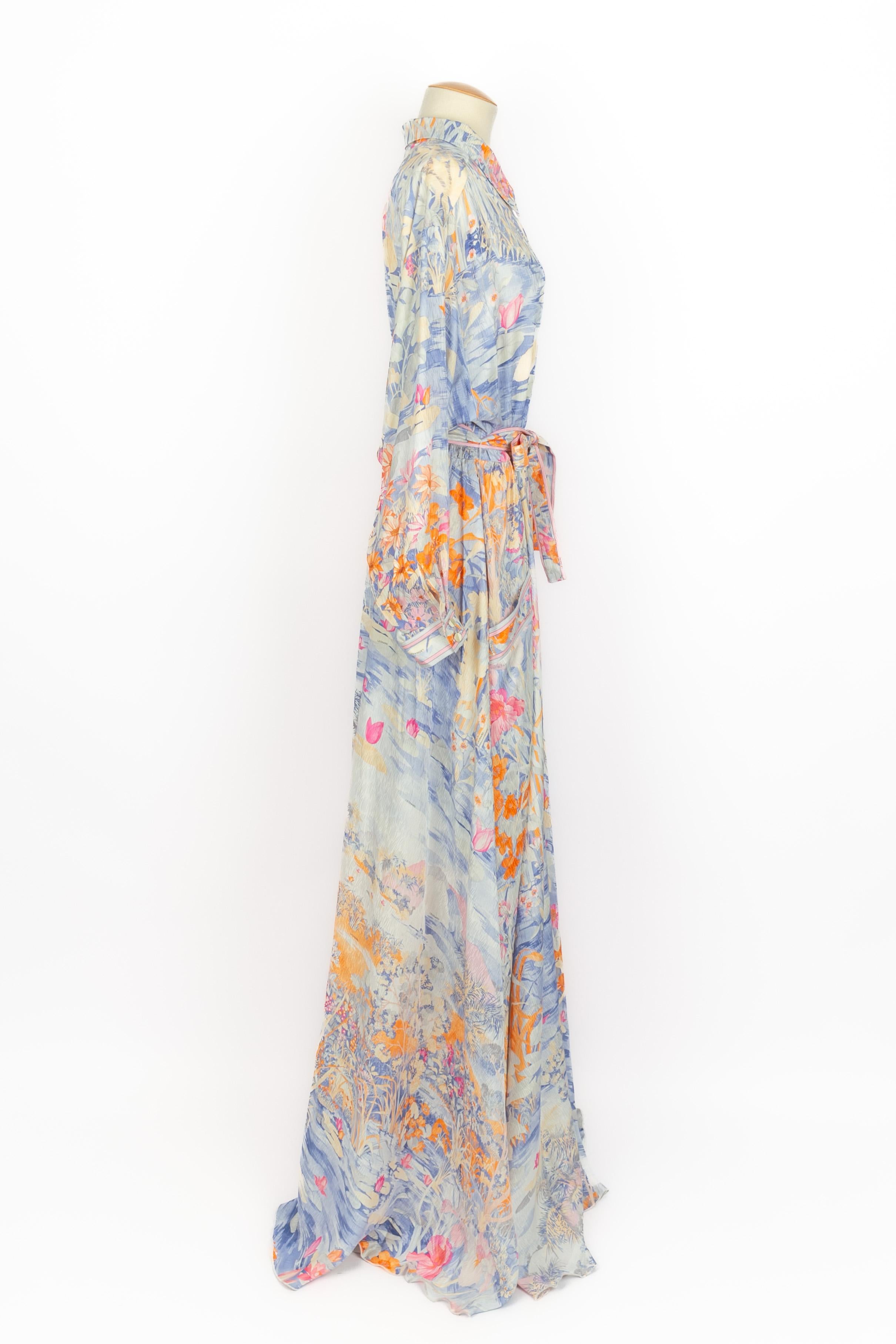 Grigio Abito a fiori Leonard Primavera-Estate 2019 in vendita