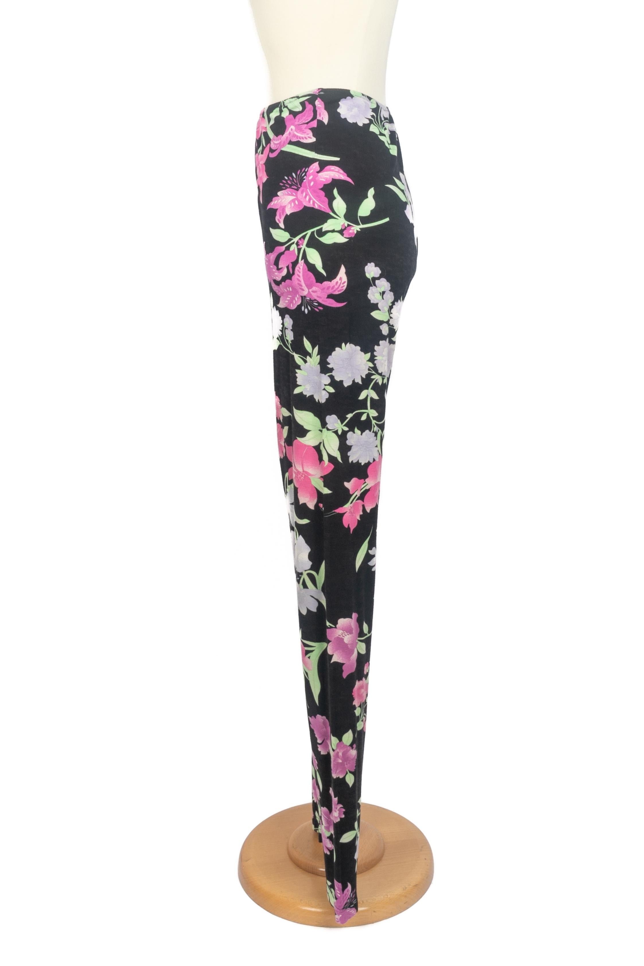 Donna Pantaloni a fiori Leonard in vendita